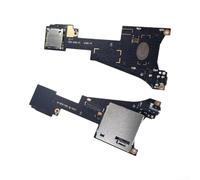 Carte de jeu de rechange avec prise audio et prise SD pour Nintendo Switch pour Oled Model Repair Component Noir