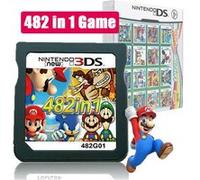 Carte de jeu vidéo Mario Album Nintendo 482 en 1 carte de Console de cartouche pour NDS NDSL 2DS 3DS 3DSLL NDSI G