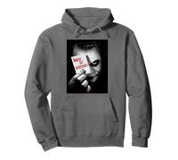 Carte de Joker Why So Serious avec Citation Dark Knight Sweat à Capuche