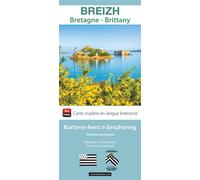 Carte de la Bretagne en Breton - Blay-Foldex - Blay Foldex - Atlas / carte