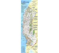 Carte de la Californie de 1993
