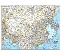 Carte de la Chine de 1991
