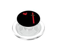 Carte de la Chine et Drapeau Patriotique de Voyage Graphique PopSockets PopGrip pour MagSafe