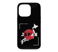 Carte de la géographie et de la Culture du Japon Coque pour iPhone 13 Pro