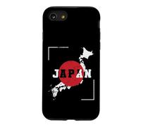 Carte de la géographie et de la Culture du Japon Coque pour iPhone SE (2020) / 7/8