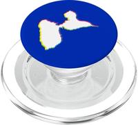Carte de la guadeloupe - Belle idee cadeau 971 gwada PopSockets PopGrip pour MagSafe