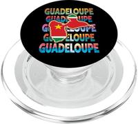 Carte de la guadeloupe - Belle idee cadeau 971 gwada PopSockets PopGrip pour MagSafe