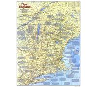 Carte de la Nouvelle-Angleterre de 1987, côté 1