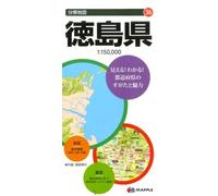 Carte de la préfecture de Tokushima | Mapple