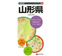 Carte de la préfecture de Yamagata | Mapple