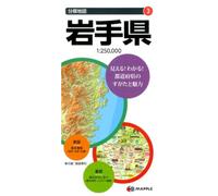 Carte de la préfecture d'Iwate | Mapple