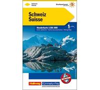 Carte de la Suisse à pied | Kümmerly & Frey