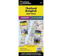 Carte de la Thaïlande et de Bangkok (lot de cartes) | National Geographic