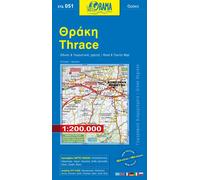 Carte de la Thrace (Grèce) - n° 51 | Orama