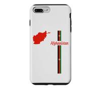 Carte de l'Afghanistan, Drapeau Afghan, Paysage, Contour, Voyage, Design Coque pour iPhone 7 Plus/8 Plus
