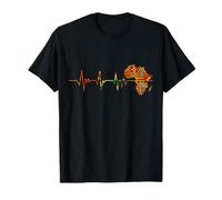 Carte de l'Afrique, Kente, African Pulse, Pride T-Shirt