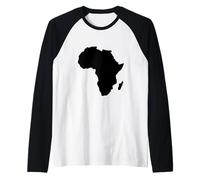 Carte de l'Afrique Manche Raglan