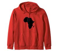 Carte de l'Afrique Sweat à Capuche