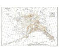 Carte de l'Alaska de 1904