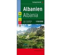 Carte de l'Albanie 1:150 000