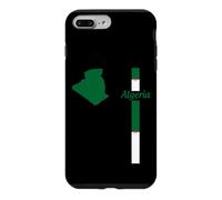 Carte de l'Algérie, Drapeau algérien, Patrimoine de Voyage Coque pour iPhone 7 Plus/8 Plus