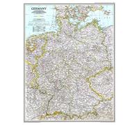 Carte de l'Allemagne de 1991