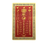 Carte , de l'année du cheval 2026 - Cartes de bénédiction du Nouvel An chinois | Pour la prospérité, l'harmonie familiale et les voyages