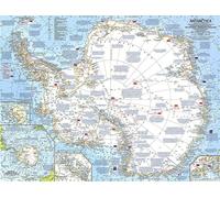 Carte de l'Antarctique 1963