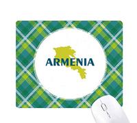 carte de l'arménie en europe réseaux verte grille pixel tapis de souris