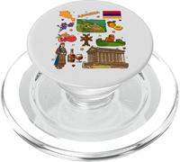 Carte de l'Arménie Souvenir, Culture et Patrimoine Arméniens Art Voyage PopSockets PopGrip pour MagSafe