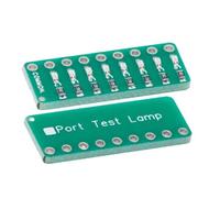 Carte de lecture de prototype électronique avec lecture, Blue | Carte PCB à trou traversant d ' anode commune pour la prise en des tâches de lecture de circuits, station de