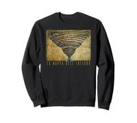 Carte de l'enfer de Botticelli La Divine Comédie Dante Sweatshirt