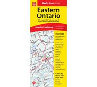 Carte de l'Est de l'Ontario | Canadian Cartographics Corporation