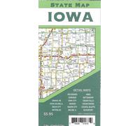 Carte de l'État de l'Iowa | GM Johnson