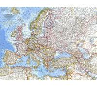 Carte de l'Europe de 1962
