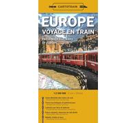 Carte de l'Europe : Voyage en train | Cartotrain