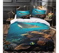 Carte de l'île de Majorque Housse de Couette 3D Imprimée Microfibre résistante Confortable Voyage illustré Parure de Lit Fermeture Éclair Hypoallergique Respirante for Couple Double（200x200cm）