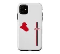 Carte de l'Irak, Drapeau irakien, Couleurs, Patrimoine de Voyage Coque pour iPhone 11