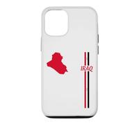 Carte de l'Irak, Drapeau irakien, Couleurs, Patrimoine de Voyage Coque pour iPhone 12/12 Pro