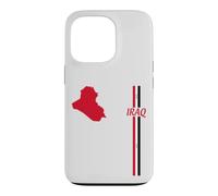 Carte de l'Irak, Drapeau irakien, Couleurs, Patrimoine de Voyage Coque pour iPhone 13 Pro