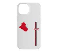 Carte de l'Irak, Drapeau irakien, Couleurs, Patrimoine de Voyage Coque pour iPhone 14