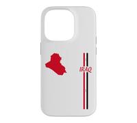 Carte de l'Irak, Drapeau irakien, Couleurs, Patrimoine de Voyage Coque pour iPhone 14 Pro