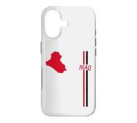Carte de l'Irak, Drapeau irakien, Couleurs, Patrimoine de Voyage Coque pour iPhone 17