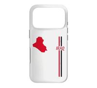 Carte de l'Irak, Drapeau irakien, Couleurs, Patrimoine de Voyage Coque pour iPhone 17 Pro