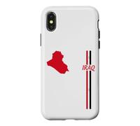 Carte de l'Irak, Drapeau irakien, Couleurs, Patrimoine de Voyage Coque pour iPhone X/XS