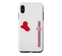Carte de l'Irak, Drapeau irakien, Couleurs, Patrimoine de Voyage Coque pour iPhone XS Max