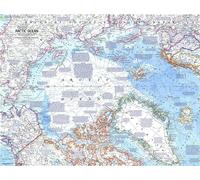 Carte de l'océan Arctique de 1971