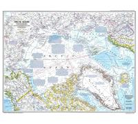 Carte de l'océan Arctique de 1983