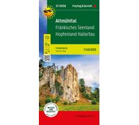 Carte de loisirs - Altmühltal, Frankisches Seenland | Freytag & Berndt