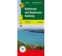 Carte de loisirs - Lac de Constance, avec pistes cyclables | Freytag & Berndt